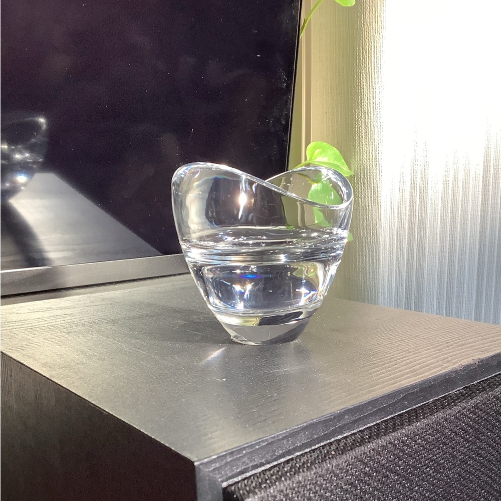 Led Crystal Nambe Ware Candle Holder
